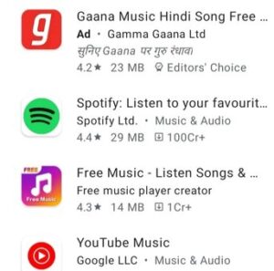 best free music app for android in india, sabse acha music app konsa hai,