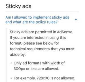 how to add responsive footer sticky, google adsense sticky ads,