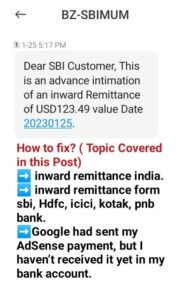 inward remittance india, inward remittance form hdfc icici kotak pnb bank,