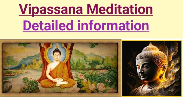 What is vipassana meditation, Vipassana meditation technique and how do you practice It,