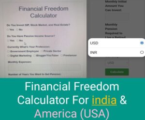 financial freedom calculator india, financial freedom calculator united states, 